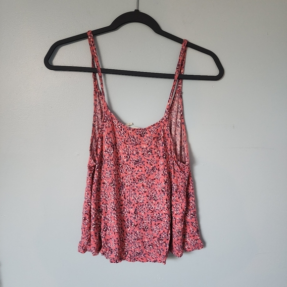 Kimchi Blue Medium Pink Floral Boho Tank Top - Picture 3 of 5